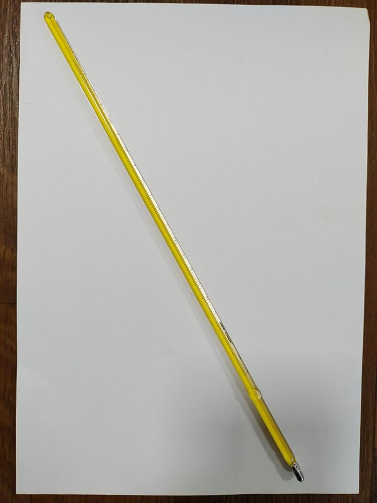 GLASS THERMOMETER -80°C TO 20°C X 0.5 °C - AVIATION FUEL FREEZING POINT-ASTM 114C, IP 14C