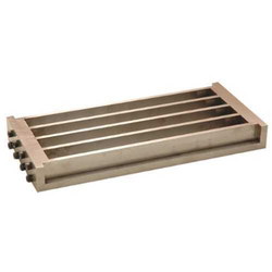 SHRINKAGE BAR MOULD - 25 X 25 X 282 MM - FOUR MOULD COMPARTMENT