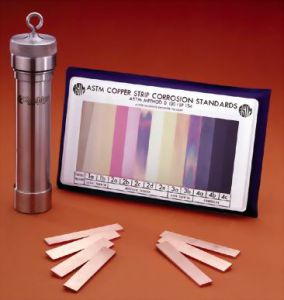 ASTM COLOR CHART - FOR COPPER STRIP CORROSION TEST - ASTM D130