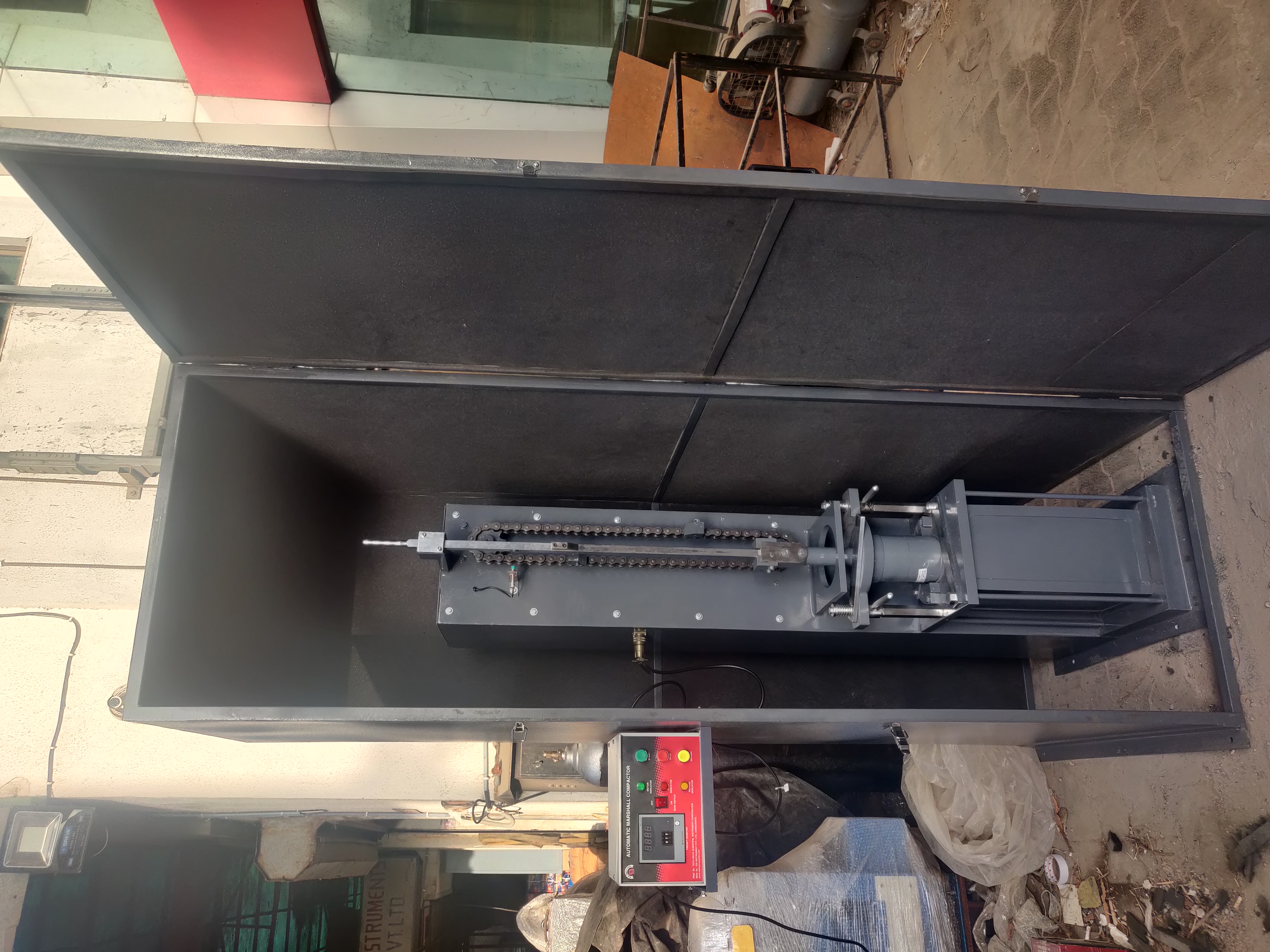 NOISE REDUCTION CABINET FOR AUTOMATIC MARSHALL COMPACTOR - ASTM D1559