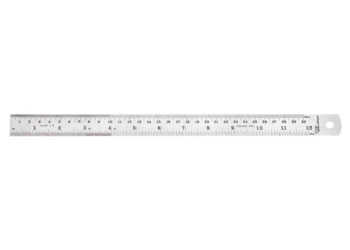 FOOT RULE MEASURING SCALE STEEL-1000 MM-39 INCHES