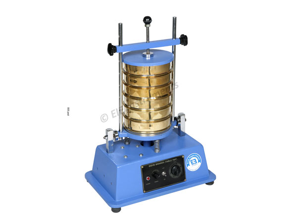 SIEVE SHAKER-TABLE MODEL-VIBRATION TYPE - FOR 20 CM DIA SIEVES-