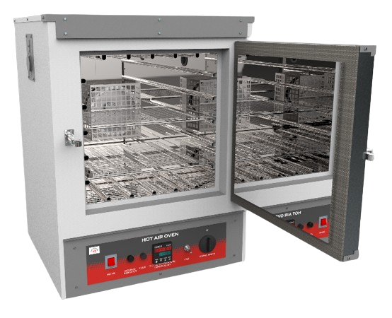 HOT AIR OVEN-DIGITAL-45X45X45 CM-250C-INNER S.S. CHAMBER-