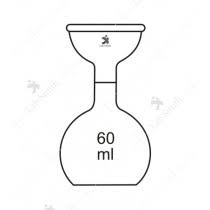 FLASK - GLASS 60 ML FOR SAYBOLT VISCOMETER
