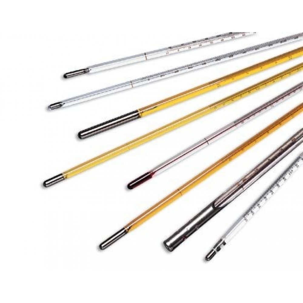 GLASS THERMOMETER - -38°C TO 42°C x 0.2°C - FOR ANILINE POINT - ASTM 33C, IP 20C