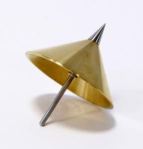 PENETRATION CONE - HOLLOW BRASS CONE WITH STEEL TIP - FOR GREASE PENETROMETER - (ASTM D217)