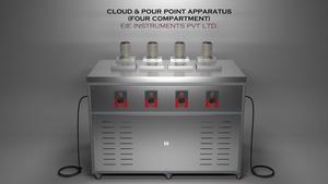 CLOUD AND POUR POINT APPARATUS-(REFRIGERATED)-(FOUR COMPARTMENT)-(WITH INDIVIDUAL CONTROLLER)
