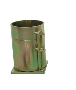 IS 9669 - CBR MOULD-MILD STEEL-150MM DIA-WITH COLLAR AND BASE PLATE