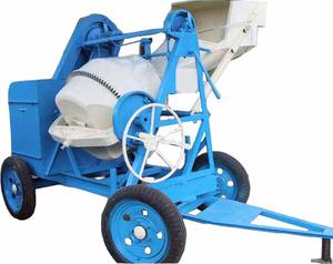CONCRETE MIXER-HYDRAULIC WITH HOPPER - 10/7 CFT (DIESEL ENGINE)