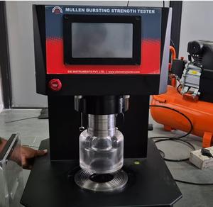 MULLEN BURSTING STRENGTH TESTER-100 KG PER CM2-AUTOMATIC-FOR KNITTED, WOVEN, NONWOVEN & LAMINATED FABRICS