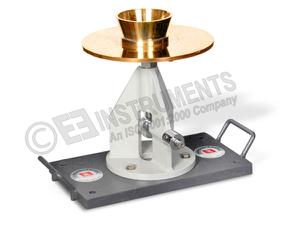 FLOW TABLE (CEMENT) -HAND OPERATED - 25CM DIA - GUNMETAL TOP - IS 5512