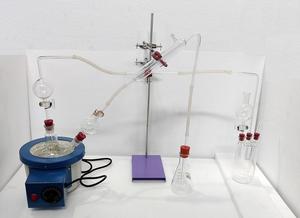 SULPHIDE SULPHUR TEST OF SLAG CEMENT WITH ACCESSORIES