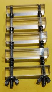 FOUR PLACE BENCH TOP VICE FOR COPPER/SILVER STRIP CORROSION TEST - ASTM D130