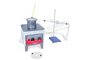 APPARATUS FOR DISTILLATION OF CUT BACK ASPHALT - WITH DIGITAL CONTROLLER - ASTM D402, IS 1213