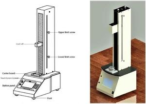 PENETROMETER FOR CHECKING PENETRABILITY OF ELASTOMERIC RUBBER STOPPERS - 5 KGF - SERVO MOTOR CONTROLLED SYSTEM 