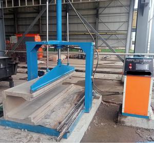 BENDING STRENGTH TEST APARATUS FOR CONCRETE CABLE DUCT - 50 KN