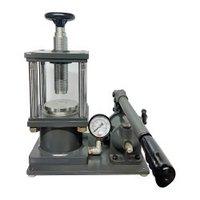 HYDRAULIC KBR PRESS - 15 TON - HAND OPERATED
