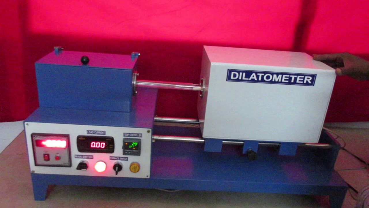 DILATOMETER-(DETERMINATION OF LINEAR THERMAL EXPANSION)-1200 °C