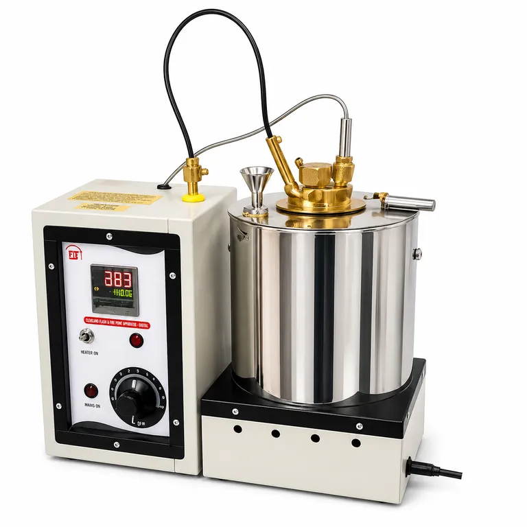ABEL FLASH POINT APP. - WITH MOTORISED GEARED STIRRER-WITHOUT DIGITAL TEMP. INDICATOR