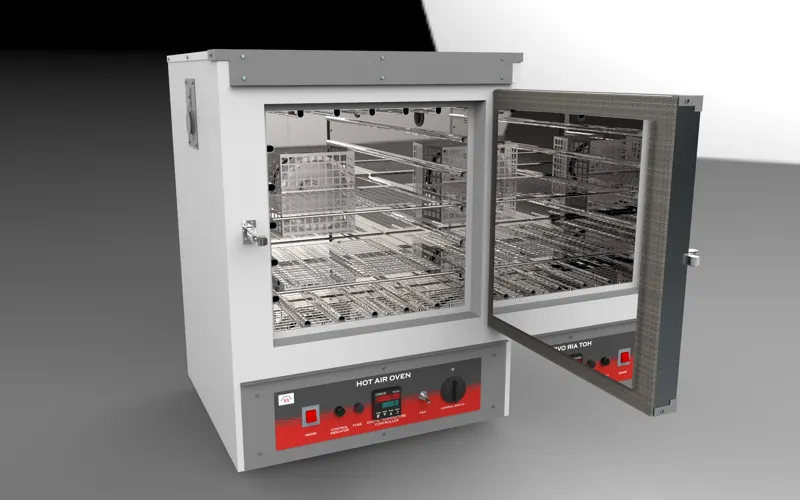 AGEING TEST OVEN-DIGITAL-300°C-45X45X45 CM- IS 12177, METHOD A - OPEN BEAKER METHOD WITH COPPER CATALYST
