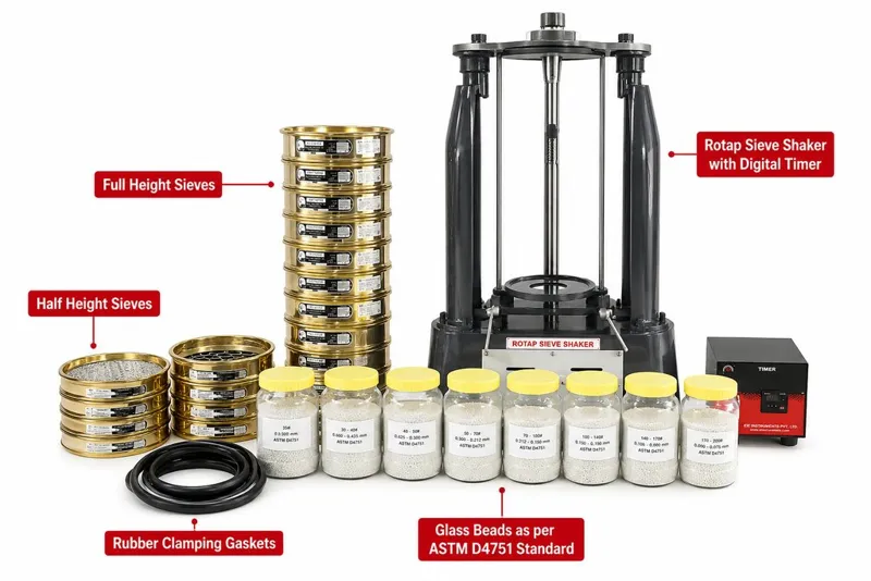 APPARENT OPENING SIZE APPARATUS-ASTM D4751