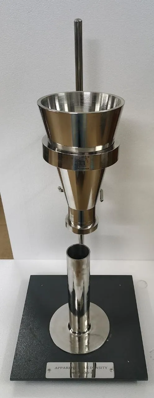BULK DENSITY APPARATUS - ASTM D1895 METHOD-B