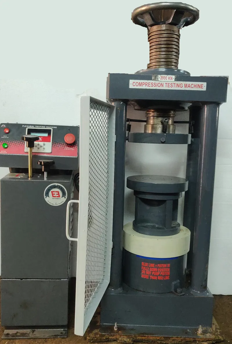 COMPRESSION TESTING MACHINE - 1500 KN - DIGITAL FOUR PILLAR MODEL
