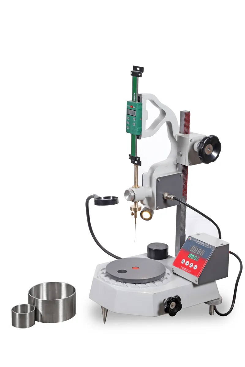 DIGITAL PENETROMETER - DIGITAL TIMER & DIGITAL PENETRATION INDICATOR - GEARED HEIGHT ADJUSTMENT -