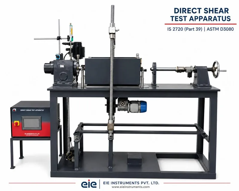 DIRECT SHEAR APPARATUS FOR GEOTEXTILE TEST - 50 KN