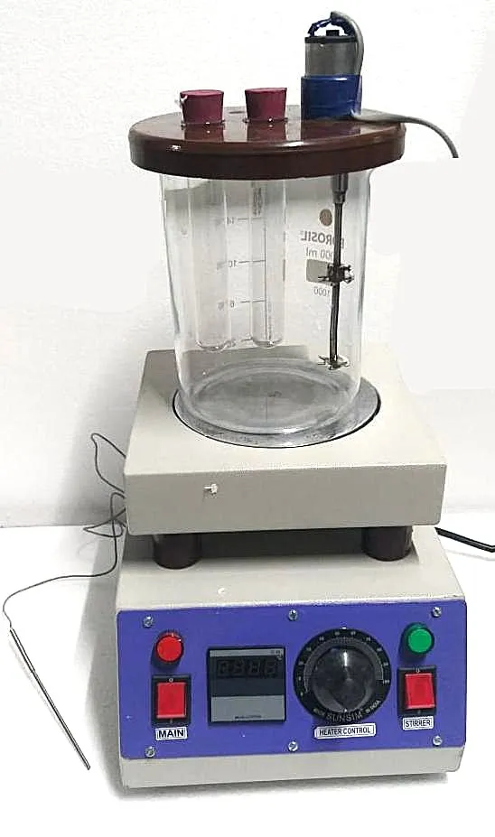 DROP MELTING POINT APPARATUS FOR PETROLEUM WAX - IP 371 & U.S. PHARMACOPEIA - DIGITAL INDICATOR WITH ACCESSORIES