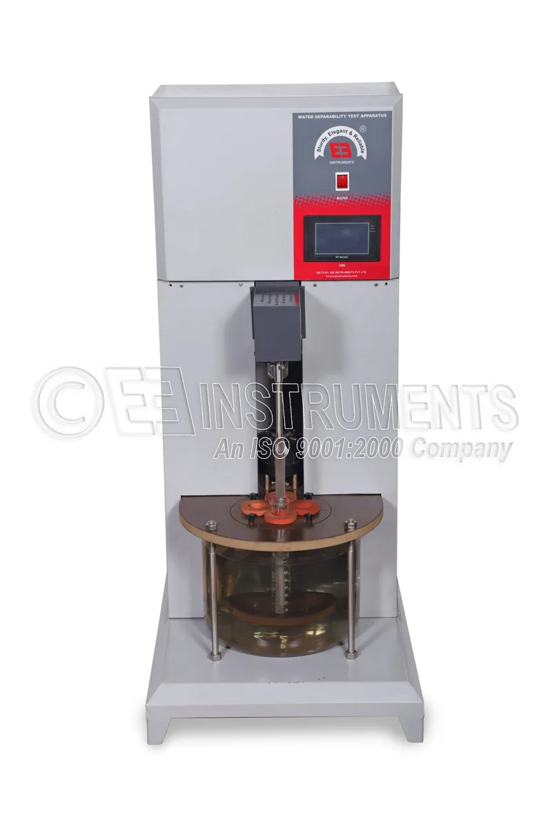 EMULSION TEST-WATER SEPARABILITY TEST APPARATUS-