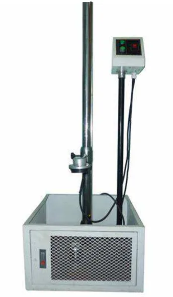 FALLING BALL IMPACT TESTING MACHINE FOR CAT EYE ROAD STUD - ASTM D4222