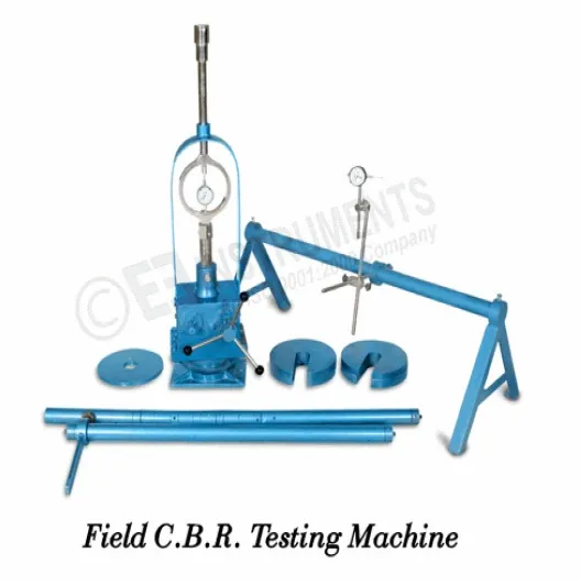 FIELD CBR TEST APPARATUS.