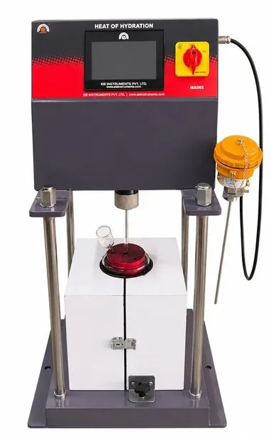HEAT OF HYDRATION APPARATUS - WITH DAQ AND PC CONNECTIVITY - IS 4031, IS 11262