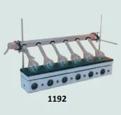 KJELDAHL DIGESTION APPARATUS-WITH GLASS PARTS-3 TEST POSITIONS-WITH ACCESSORIES