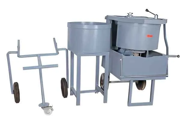 PAN MIXER-60 LTRS-WITH REMOVABLE PAN, TROLLEY AND STAND