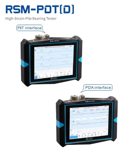 PILE DRIVING ANALYZER - HIGH STRAIN - RSM-PDT(D)