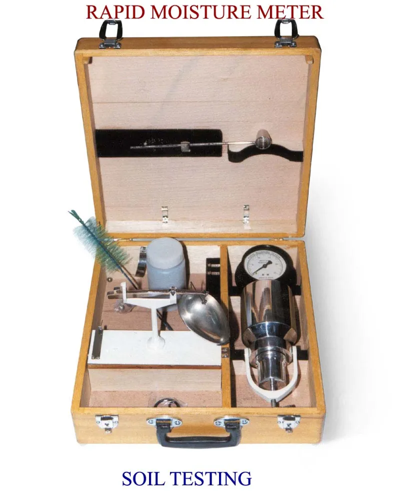 RAPID MOISTURE METER-WITH PRESSURE GAUGE