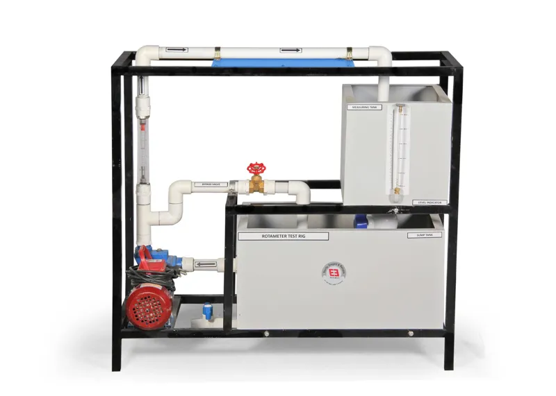 ROTAMETER TEST RIG WITH SS TANK-VIPL-FM-7018