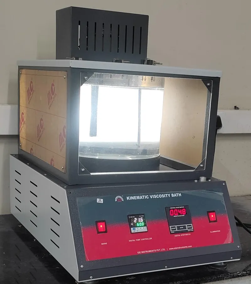 ROUND JAR KINEMATIC VISCOSITY BATH-(ABOVE AMBIENT)-FOR 4 VISCOMETERS