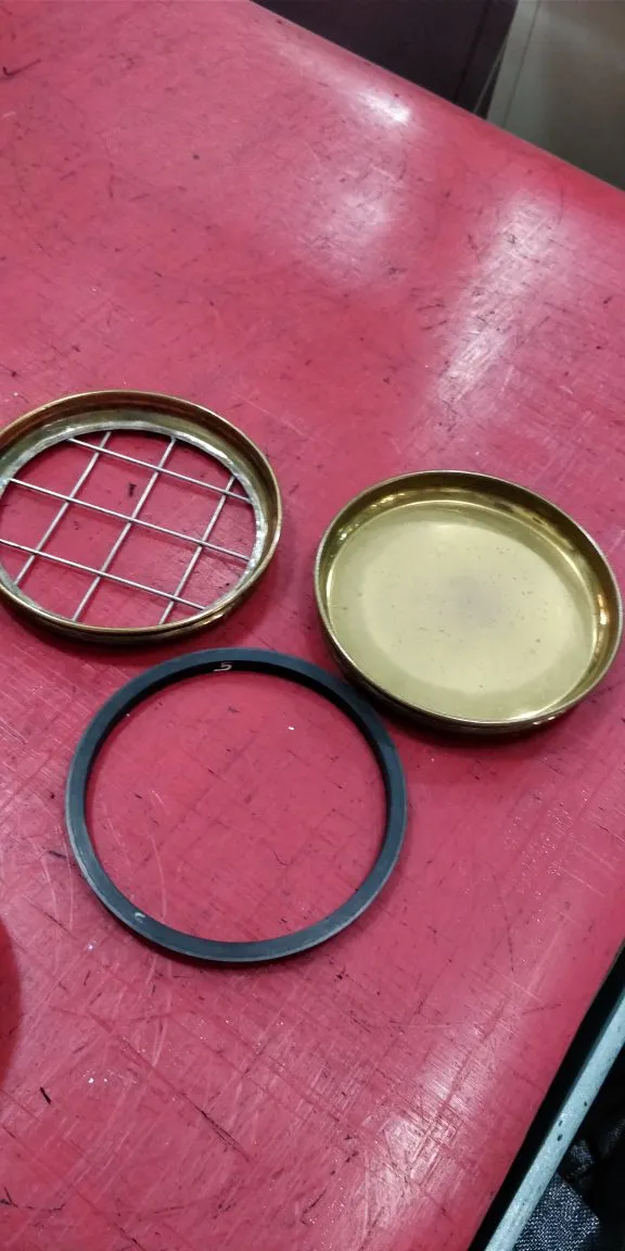 RUBBER GASKET (CLAMPING ARRANGEMENT) - FOR GEOTEXTILE FABRIC SIEVING TEST - SET OF 07 PIECES