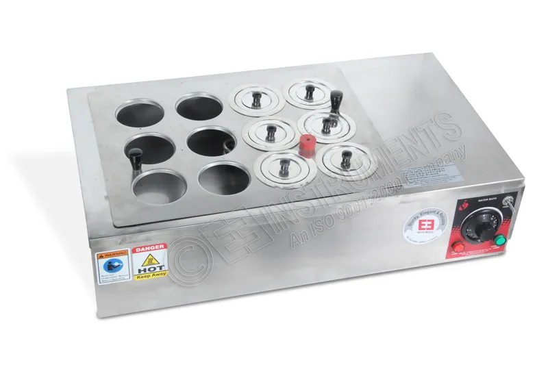 WATERBATH FOR DYE POT - COMPLETE S.S. - 12 X 500 ML
